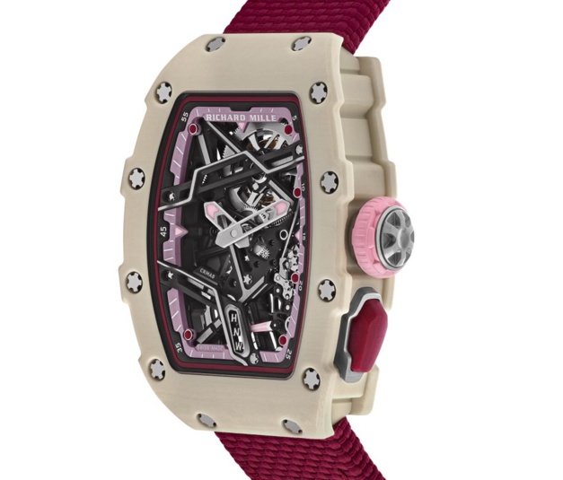 Richard Mille RM 07-04 Automatique Sport : 36 grammes colorés au poignet Richard Mille RM 07-04 Automatique Sport : 36 grammes colorés au poignet