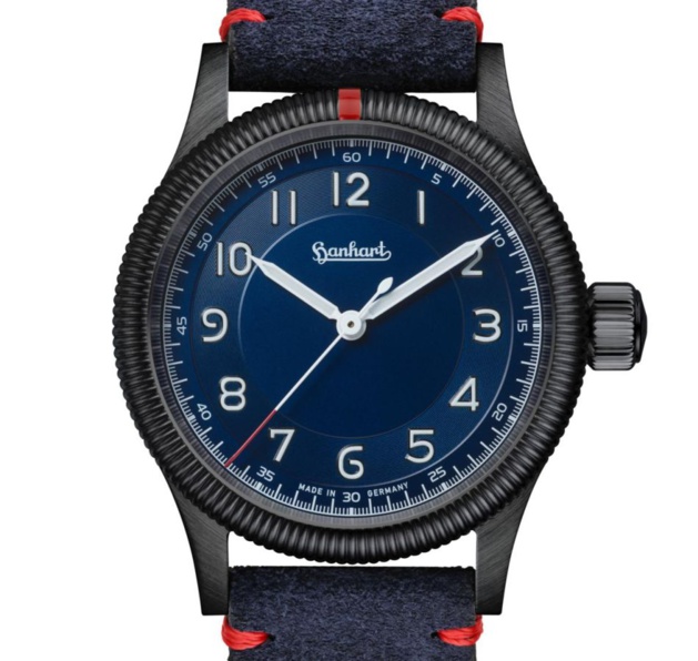 Hanhart Pioneer Flieger One NightBlue Hanhart Pioneer Flieger One NightBlue