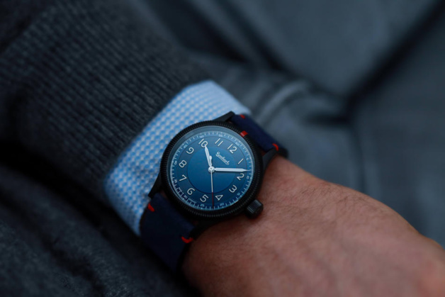 Hanhart Pioneer Flieger One NightBlue Hanhart Pioneer Flieger One NightBlue