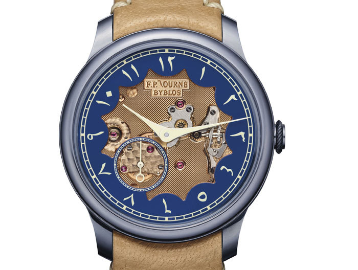 F.P. Journe : un Chronomètre Bleu Byblos vendu 149.000 dollars F.P. Journe : un Chronomètre Bleu Byblos vendu 149.000 dollars