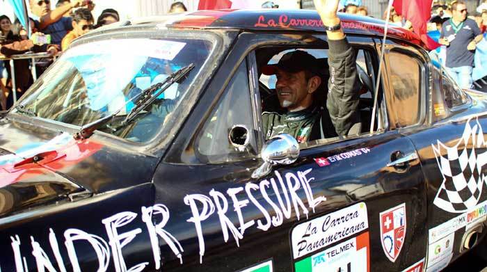 Carrera Panamericana : le drapeau suisse sur la première marche avec TAG Heuer Carrera Panamericana : le drapeau suisse sur la première marche avec TAG Heuer