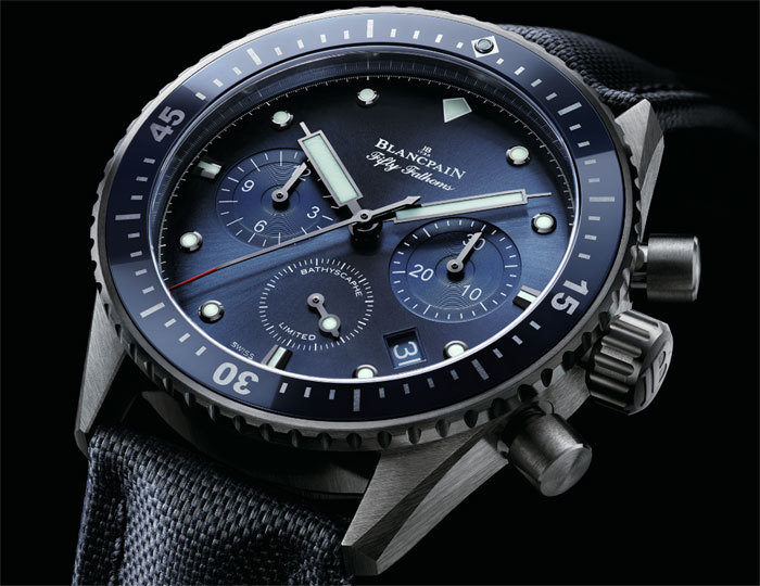 Blancpain Bathyscaphe Chronographe Flyback Ocean Commitment Blancpain Bathyscaphe Chronographe Flyback Ocean Commitment