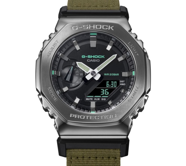 G-Shock GM 2100 : un nouveau look très cool sur bracelet type Nato G-Shock GM 2100 : un nouveau look très cool sur bracelet type Nato