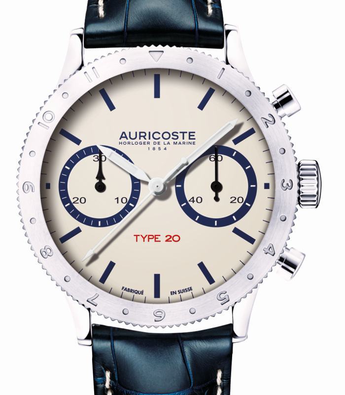 Auricoste Chronographe Flyback Type "20"