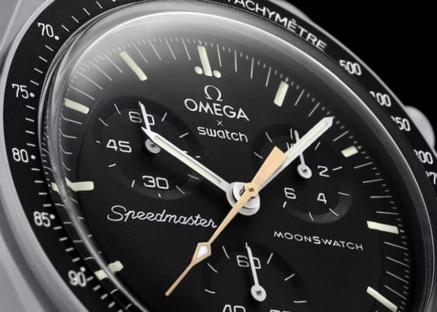 Swatch Mission to Moonshine Gold : vendue un jour de pleine Lune uniquement Swatch Mission to Moonshine Gold : vendue un jour de pleine Lune uniquement