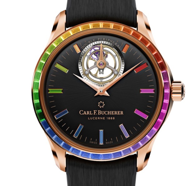 Carl F. Bucherer Manero Tourbillon Double Peripheral Paradise : over the rainbow Carl F. Bucherer Manero Tourbillon Double Peripheral Paradise : over the rainbow