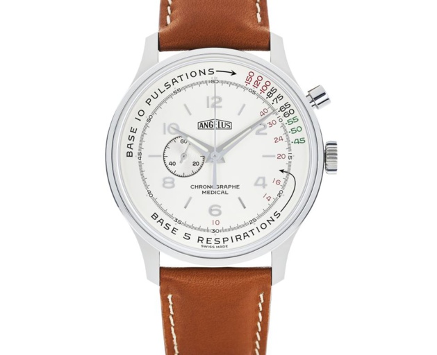 Angelus Chronographe Médical x Massena Lab : chrono de coeur Angelus Chronographe Médical x Massena Lab : chrono de coeur