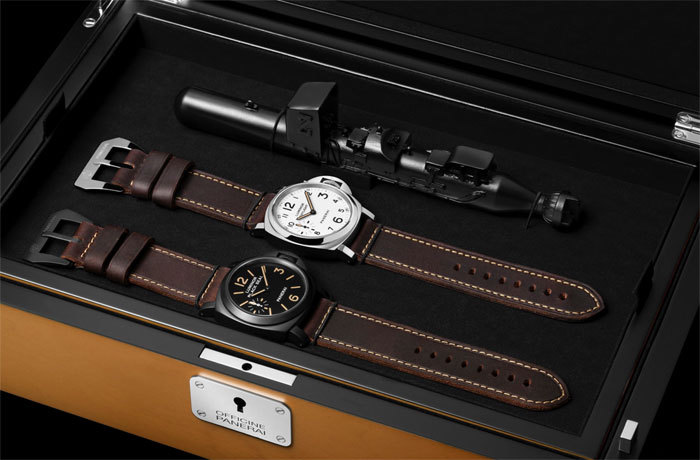 Panerai : un coffret de deux montres Editions Speciales Luminor Black Seal et Luminor Daylight