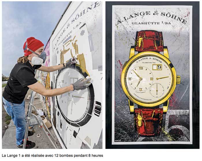 Lange & Söhne : une Lange 1 murale pour commémorer la chute du mur