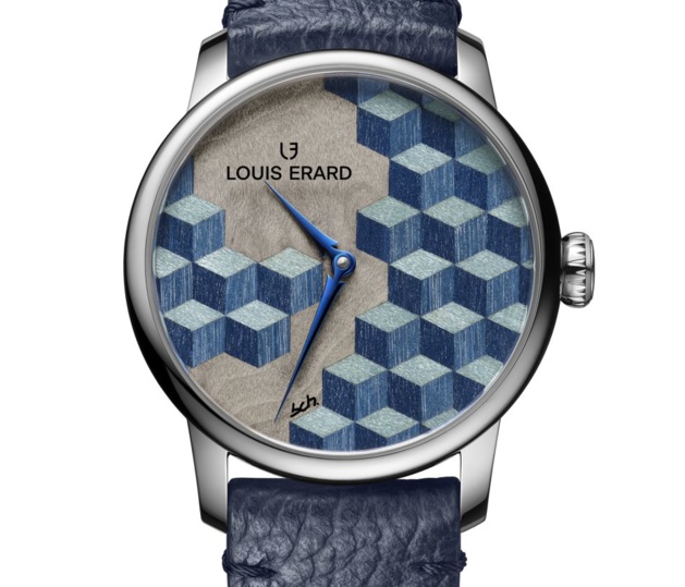 Louis Erard Excellence Marqueterie : la marqueterie de bois à l'honneur dans cette édition limitée de toute beauté