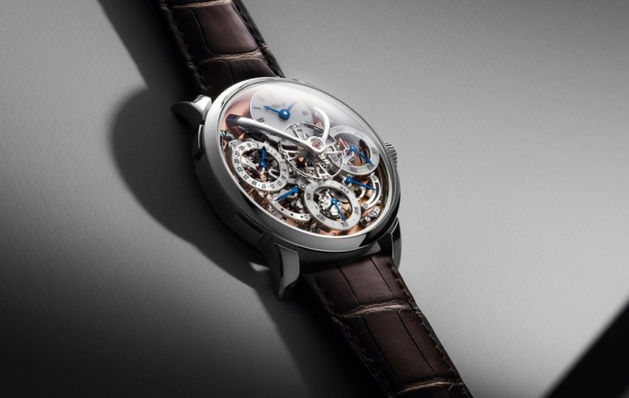 MB&F : la LM Perpetual se fait acier avec cadran saumon MB&F : la LM Perpetual se fait acier avec cadran saumon