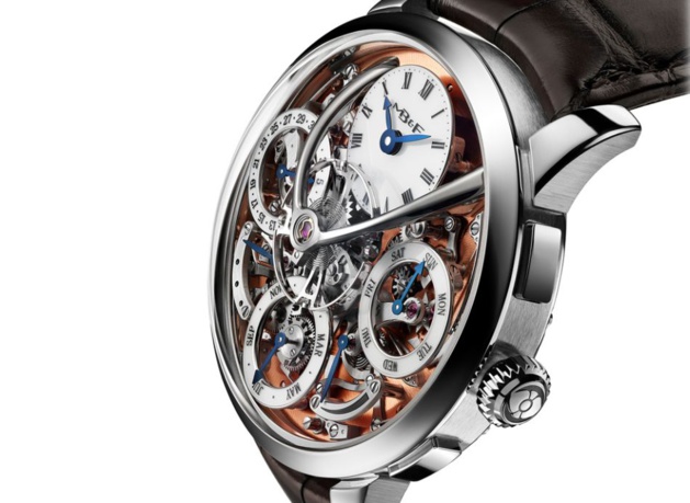 MB&F : la LM Perpetual se fait acier avec cadran saumon MB&F : la LM Perpetual se fait acier avec cadran saumon