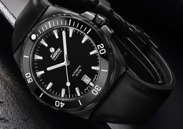 Tutima Sevenseas M2 S black : édition limitée à 250 exemplaires en 40 mm Tutima Sevenseas M2 S black : édition limitée à 250 exemplaires en 40 mm