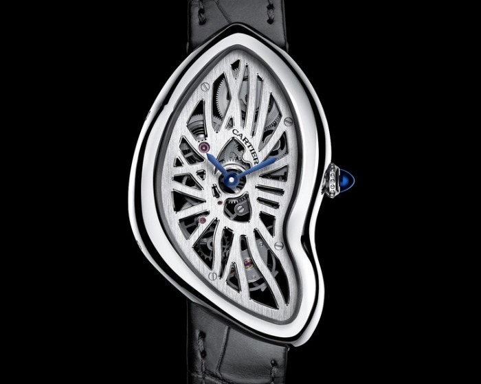 Cartier Crash squelette : le Swinging London au poignet Cartier Crash squelette : le Swinging London au poignet
