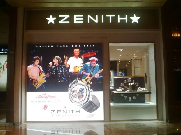 Zenith : ouverture d'une boutique à Singapour au coeur de Marina Bay Sands