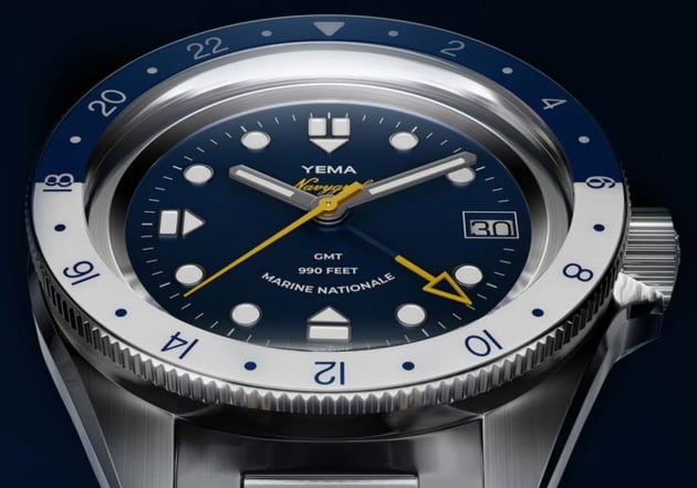 Yema Navygraph Marine Nationale GMT Yema Navygraph Marine Nationale GMT