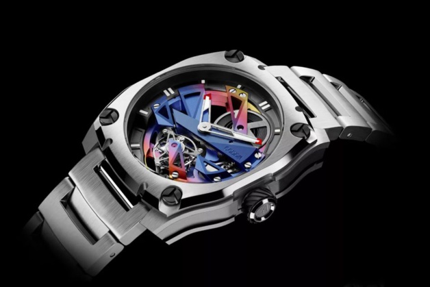 CODE41 : T360, un tourbillon d'avant-garde "swiss made" à moins de 11.000 euros. CODE41 : T360, un tourbillon d'avant-garde "swiss made" à moins de 11.000 euros.