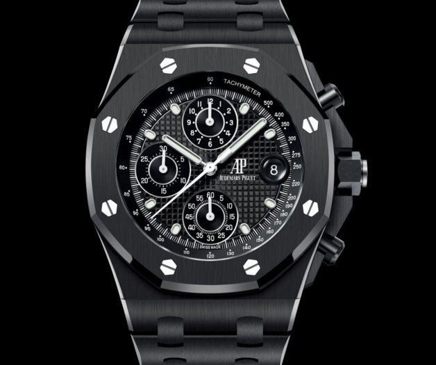 Audemars Piguet : l'Offshore arrive en version en céramique noire !