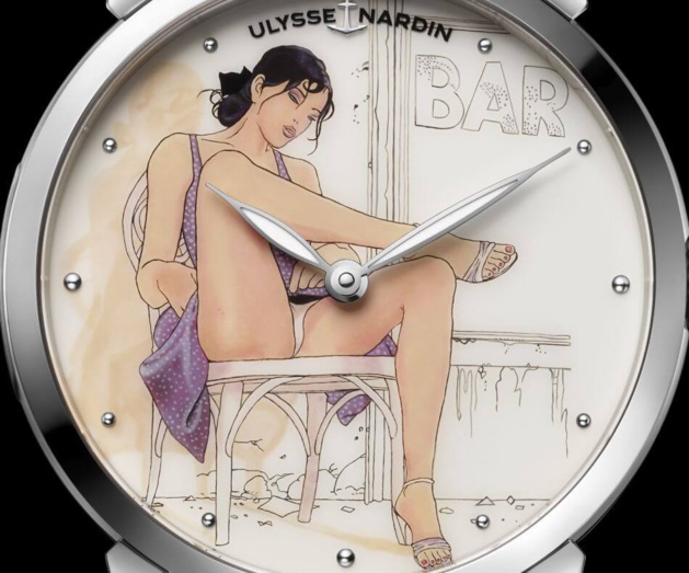 Ulysse Nardin Classico Milo Manara : heures érotiques pour Le Déclic Ulysse Nardin Classico Milo Manara : heures érotiques pour Le Déclic