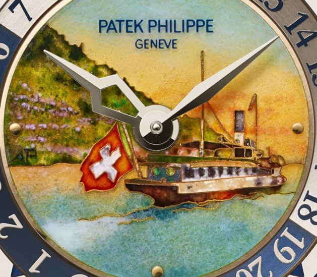 Patek Philippe : émail cloisonné, heure universelle et répétition minute ! Patek Philippe : émail cloisonné, heure universelle et répétition minute !