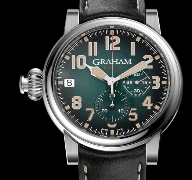 Graham Fortress : une nouvelle version avec cadran vert Graham Fortress : une nouvelle version avec cadran vert