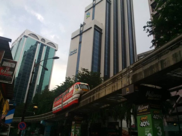 Kuala Lumpur, métro aérien