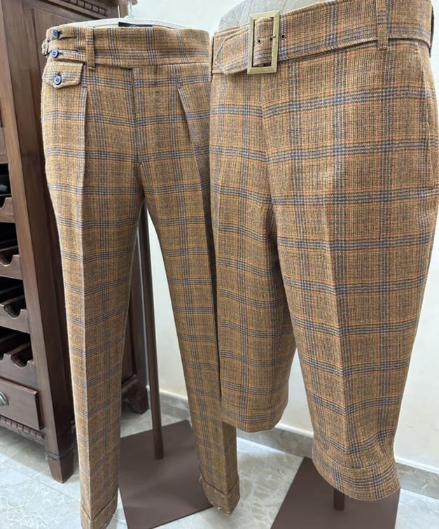 le frisson d'un pantalon bespoke par la maison familiale Sartoria Voglio le frisson d'un pantalon bespoke par la maison familiale Sartoria Voglio