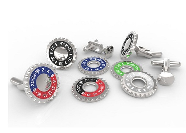 Boutons de manchette Speedometer Official Boutons de manchette Speedometer Official