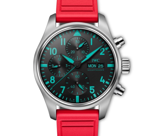 IWC : un chronographe aux couleurs de Merdeces AMG Petronas IWC : un chronographe aux couleurs de Merdeces AMG Petronas