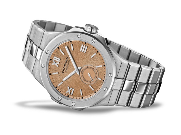 Chopard Alpine Eagle 41 XPS : Lucent Steel et cadran Mont Rose Chopard Alpine Eagle 41 XPS : Lucent Steel et cadran Mont Rose