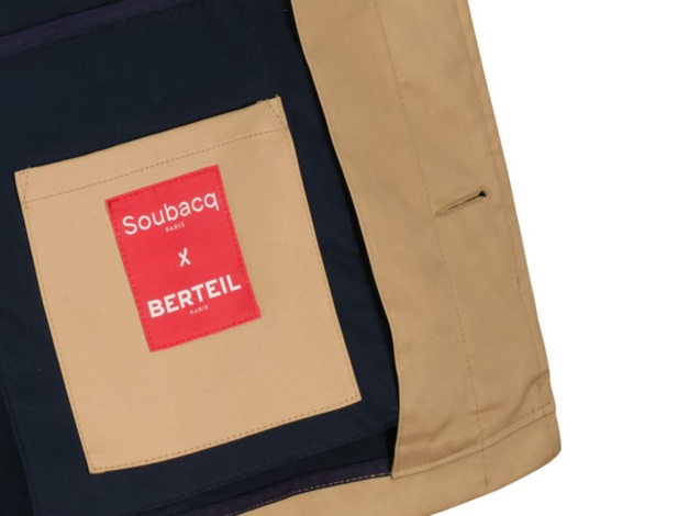 Berteil x Soubacq : un imperméable "Made in Paris" limité à cent exemplaires