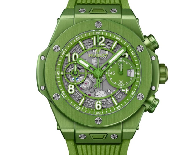Hublot Big Bang Unico Nespresso Origin : montre verte et vertueuse Hublot Big Bang Unico Nespresso Origin : montre verte et vertueuse