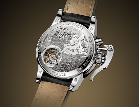 Graham Chronofighter 1695 erotic : recto sage et verso coquin