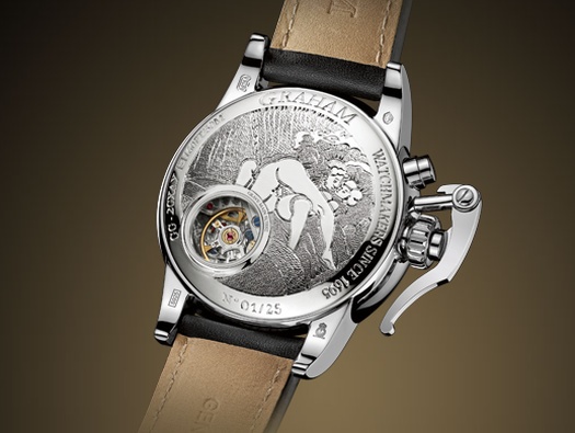 Graham Chronofighter 1695 erotic : recto sage et verso coquin