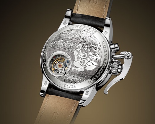 Graham Chronofighter 1695 erotic : recto sage et verso coquin