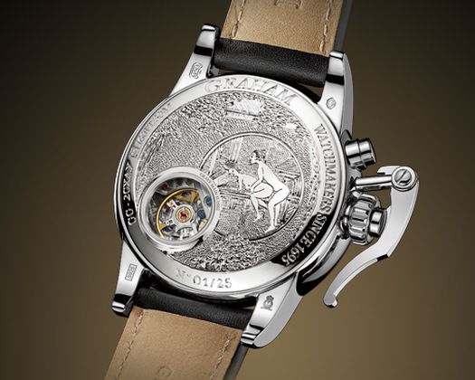 Graham Chronofighter 1695 erotic : recto sage et verso coquin