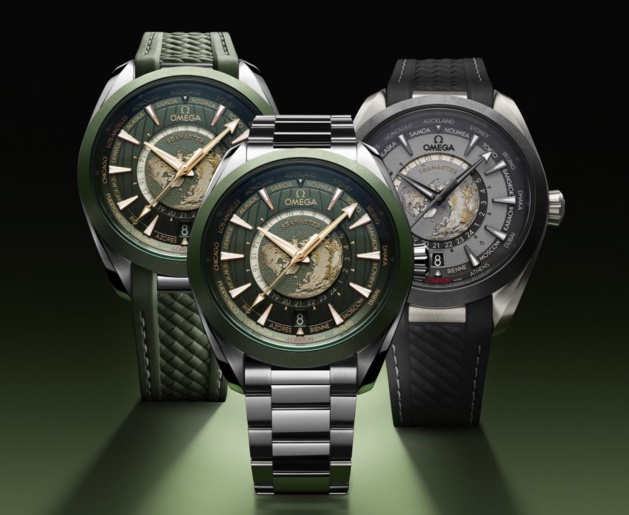 Omega Seamaster Aqua Terra Worldtimer 2023 : trois nouveautés pour parcourir la planète Omega Seamaster Aqua Terra Worldtimer 2023 : trois nouveautés pour parcourir la planète