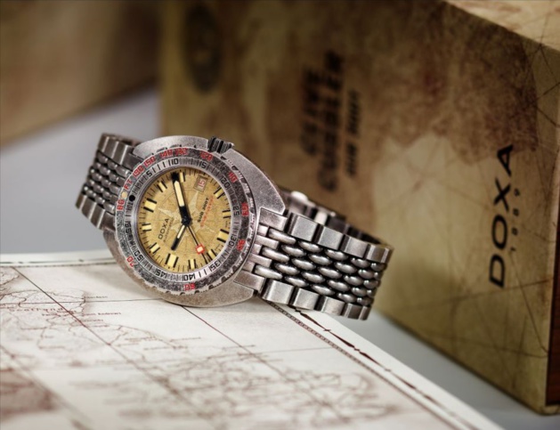 Doxa SUB 300T Clive Cussler : le temps d'un roman Doxa SUB 300T Clive Cussler : le temps d'un roman