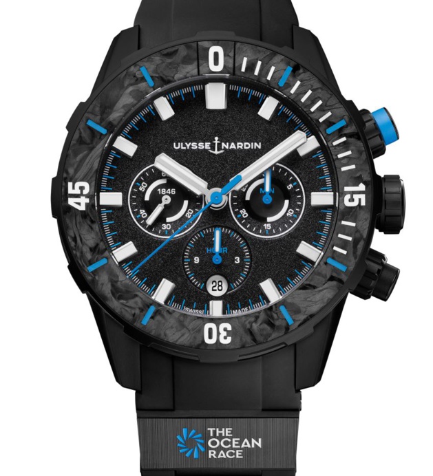 Ulysse Nardin The Ocean Race Diver Chronograph : édition limitée à cent exemplaires Ulysse Nardin The Ocean Race Diver Chronograph : édition limitée à cent exemplaires
