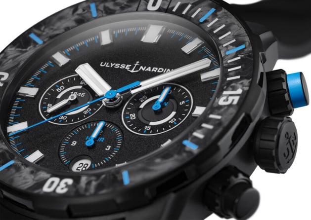 Ulysse Nardin The Ocean Race Diver Chronograph : édition limitée à cent exemplaires Ulysse Nardin The Ocean Race Diver Chronograph : édition limitée à cent exemplaires