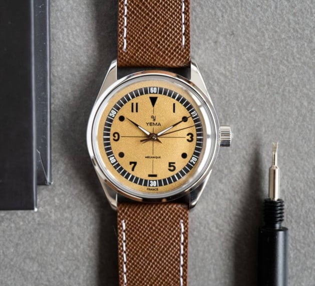 Yema Urban Field : un petit air de montre militaire pour cette jolie montre de ville Yema Urban Field : un petit air de montre militaire pour cette jolie montre de ville