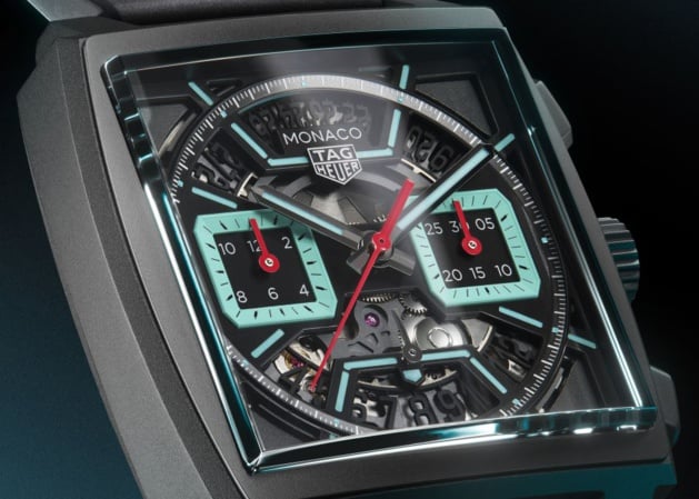TAG HEUER MONACO CHRONOGRAPHES SKELETON TAG HEUER MONACO CHRONOGRAPHES SKELETON