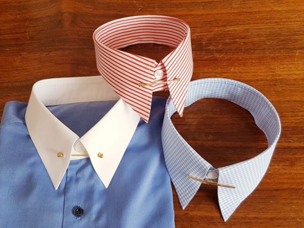 De l'art de discipliner les cols de chemise par Aelys Iroise De l'art de discipliner les cols de chemise par Aelys Iroise