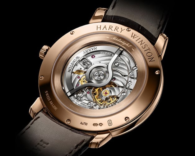 Harry Winston Midnight Feathers Automatic 42 mm : une création masculine totalement décalée Harry Winston Midnight Feathers Automatic 42 mm : une création masculine totalement décalée