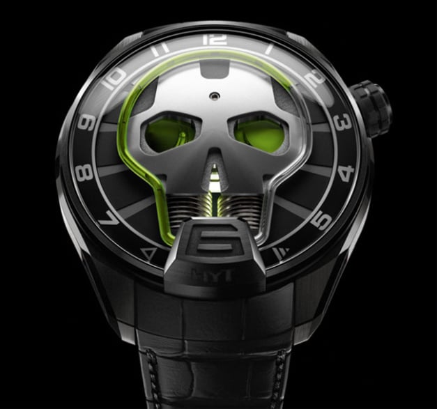 HYT Skull : heure crânienne HYT Skull : heure crânienne
