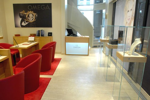 Omega ouvre une nouvelle boutique à Paris