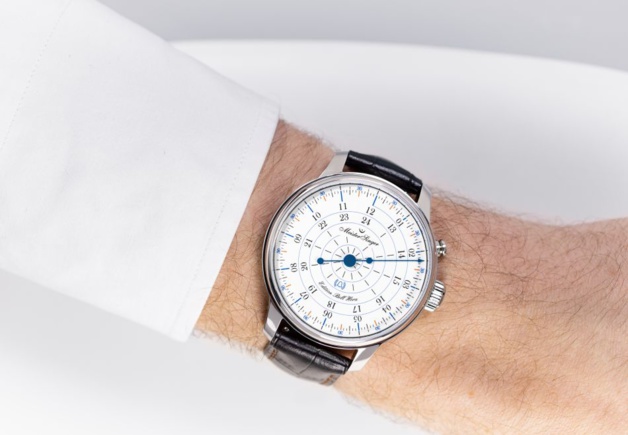 MeisterSinger Bell Hora cadran émail : un "ding" à chaque heure qui passe MeisterSinger Bell Hora cadran émail : un "ding" à chaque heure qui passe