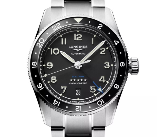 Longines Spirit Zulu Time : nouvelle taille de 39 mm Longines Spirit Zulu Time : nouvelle taille de 39 mm