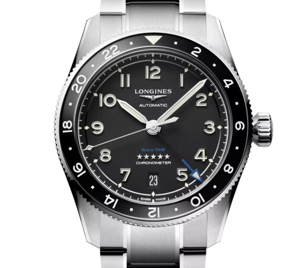 Longines Spirit Zulu Time : nouvelle taille de 39 mm