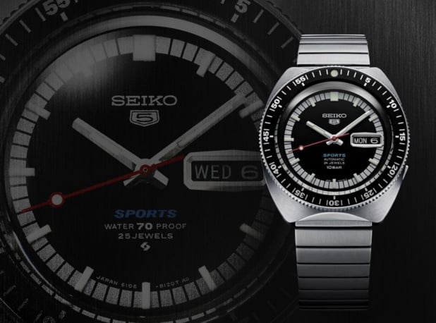 Seiko 5 Sports : recréation en édition spéciale et limitée de la première montre de 1968 Seiko 5 Sports : recréation en édition spéciale et limitée de la première montre de 1968